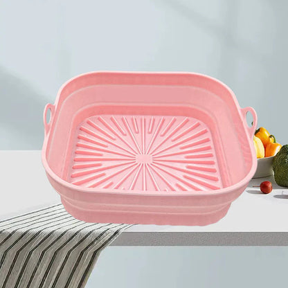 Non-Stick Air Fryer Grill Silicone Pan - Halri