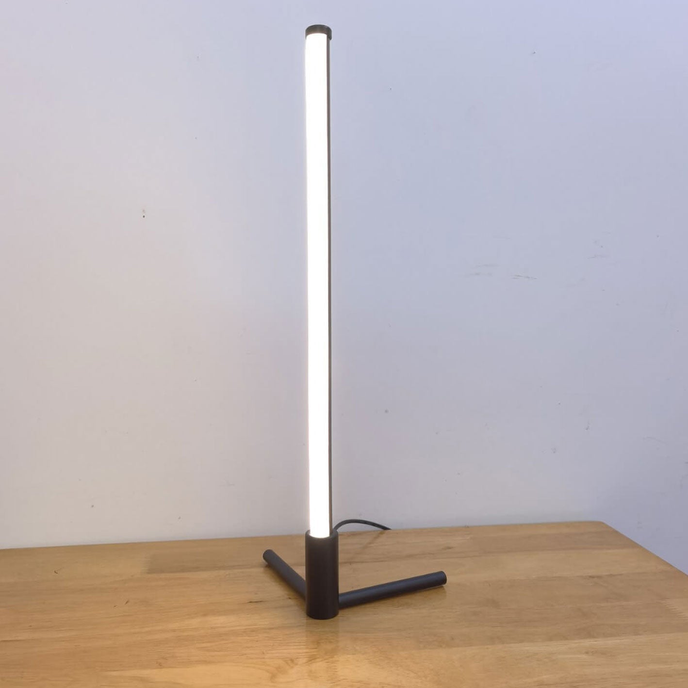 Sleek LED Desk Lamp with Soft Night Light