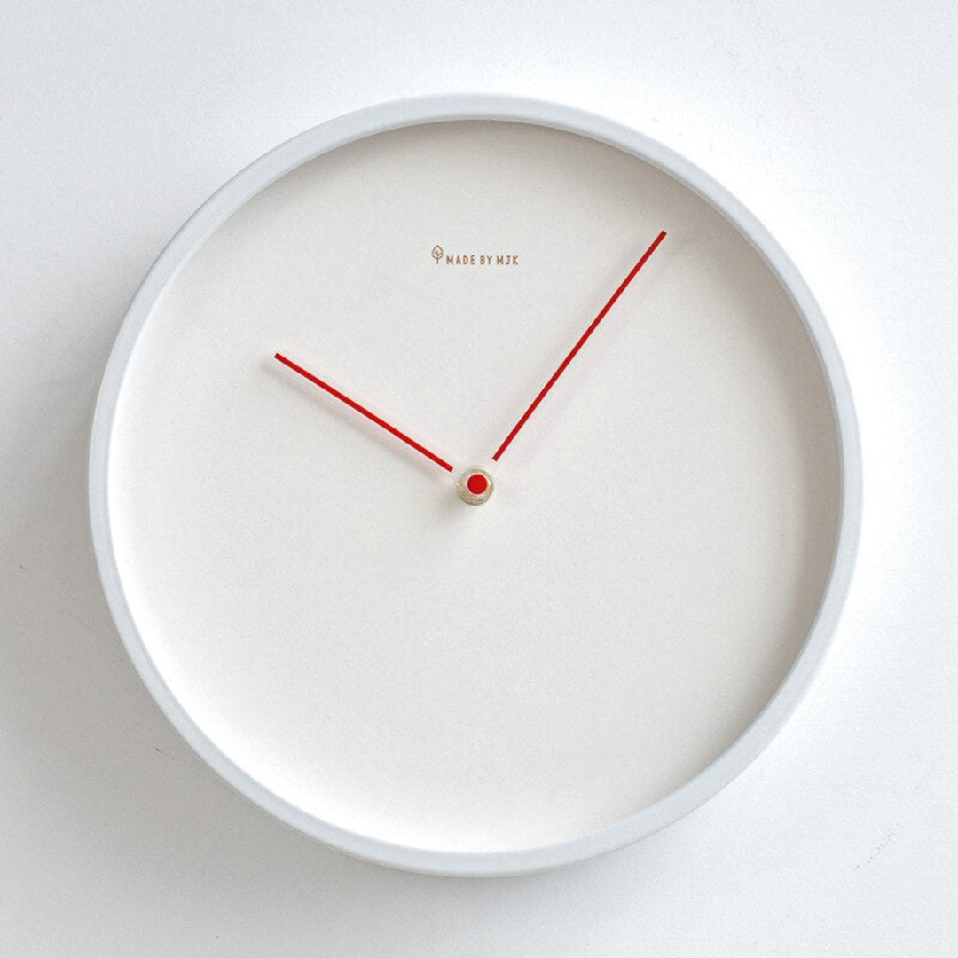 Simple Modern Wooden Wall Clock