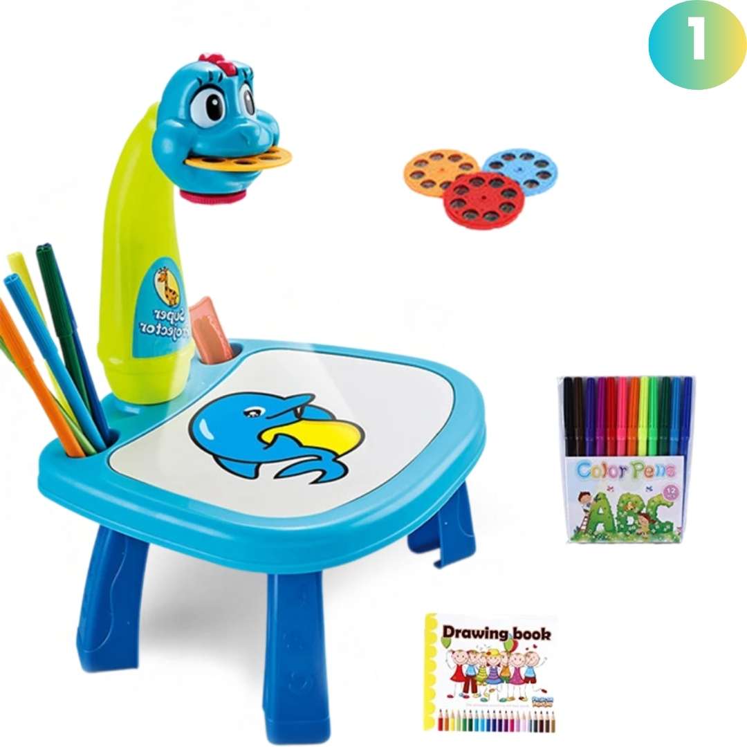 Colorful LED Drawing Tablet for Kids Creative Fun - Halri