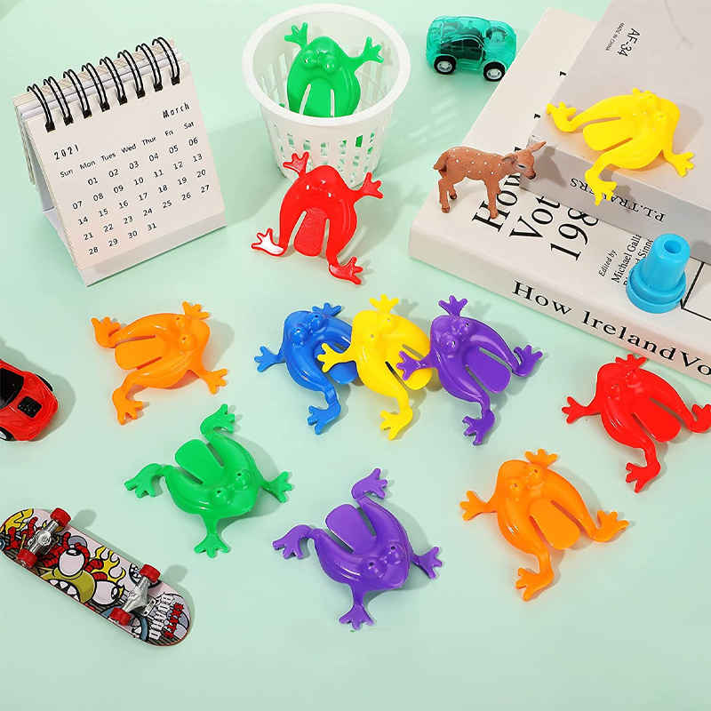 Fun Green Frog Hop Toy For Children - Halri