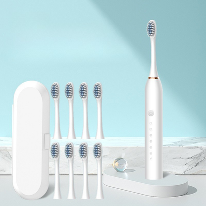 Portable Power Toothbrush with Advanced Cleaning Modes