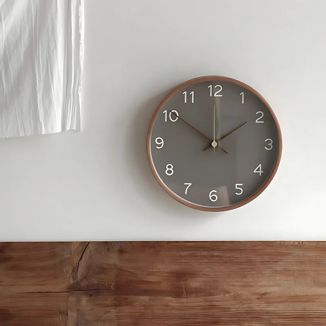 Rustic Wood Wall Clock - Halri