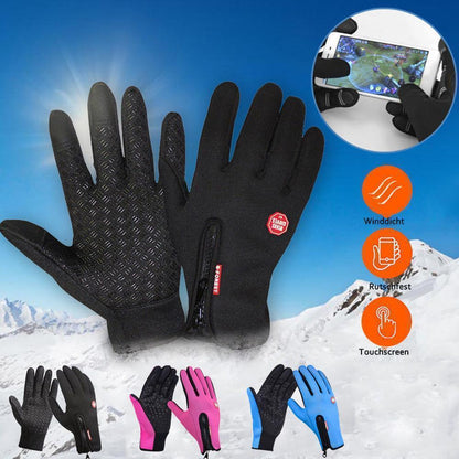 Warm Waterproof Insulated Touchscreen Gloves for Men Women - Halri