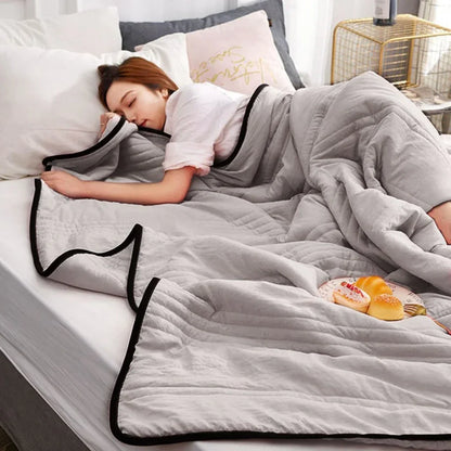 Lightweight Chill Summer Throw Blanket