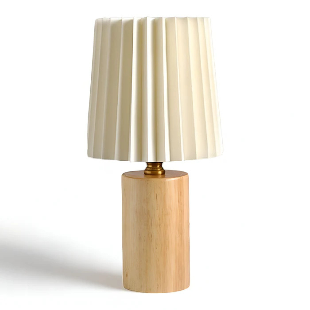 Natural Wood Desk Light Lamp - Halri