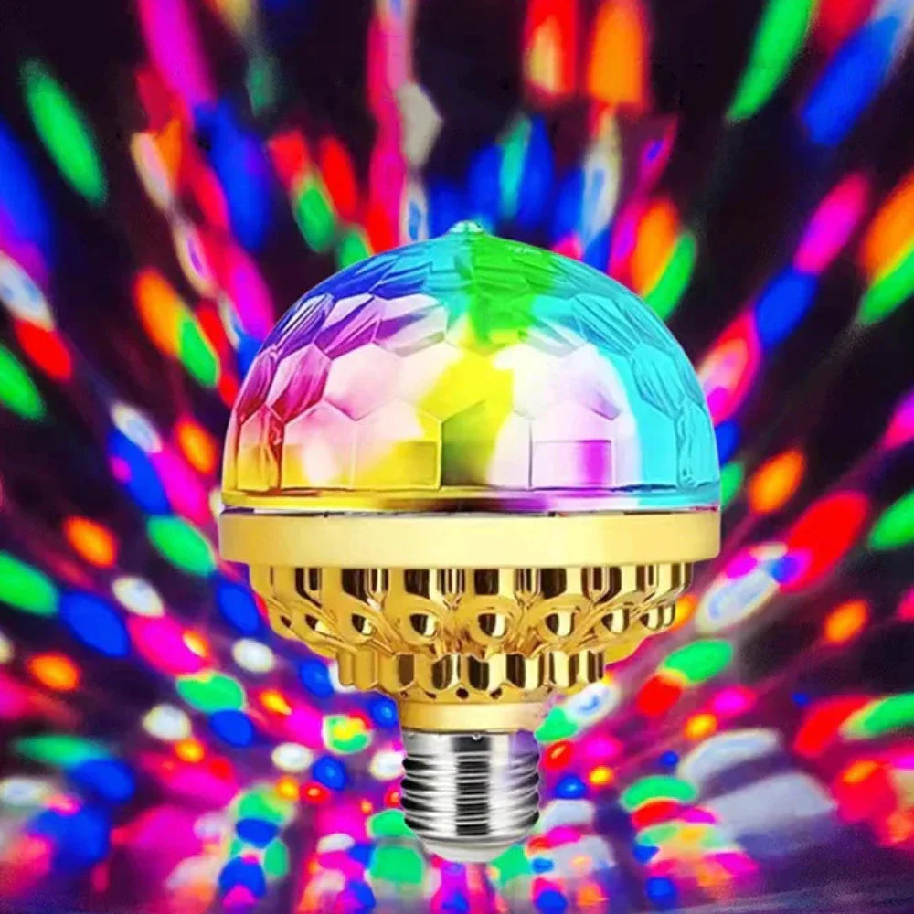 Colorful Spin Lamp Bulb - Halri