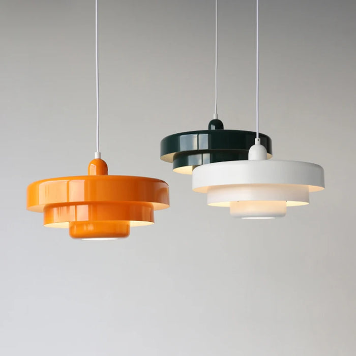 Modern Layered Hanging Light Fixture - Halri