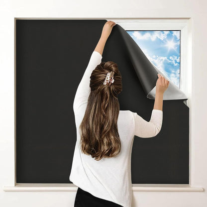 Thermal Black Window Shade Blocker Curtain - Halri