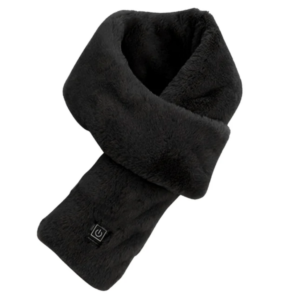 Warm Faux Fur Neck Scarf | Rechargeable USB Winter Warmer