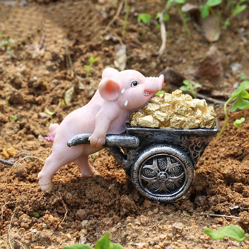 Adorable Pig Figurine Decoration