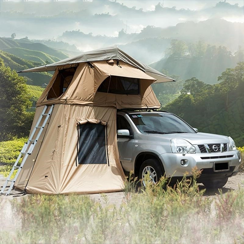 Large Vehicle Roof Top Camp Tent with Ladder - Halri