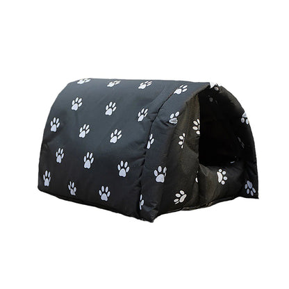 Warm Cozy Outdoor Cat Shelter