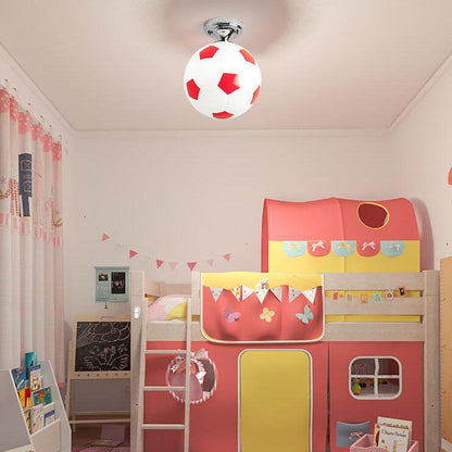 Fun Sports Glass Ceiling Lamp