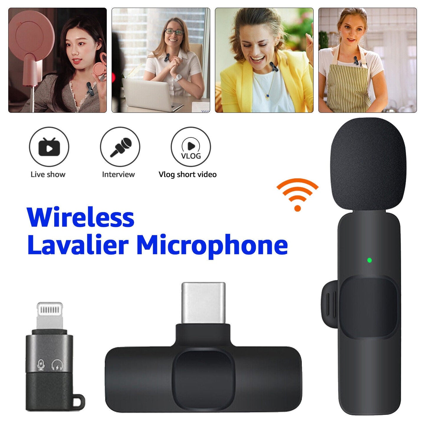 Compact Clip On Microphone - Halri