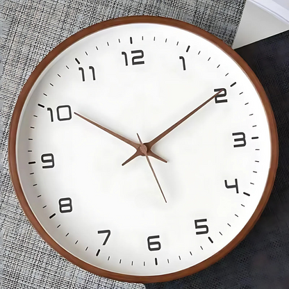 Rustic Wooden Home Wall Clock