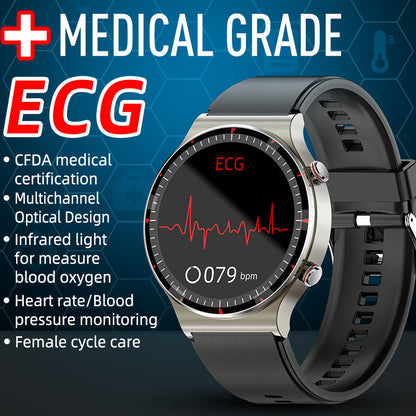 Advanced Fitness Tracker with ECG and Heart Monitoring