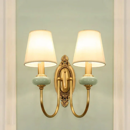 Classic Antique Copper Wall Light - Halri
