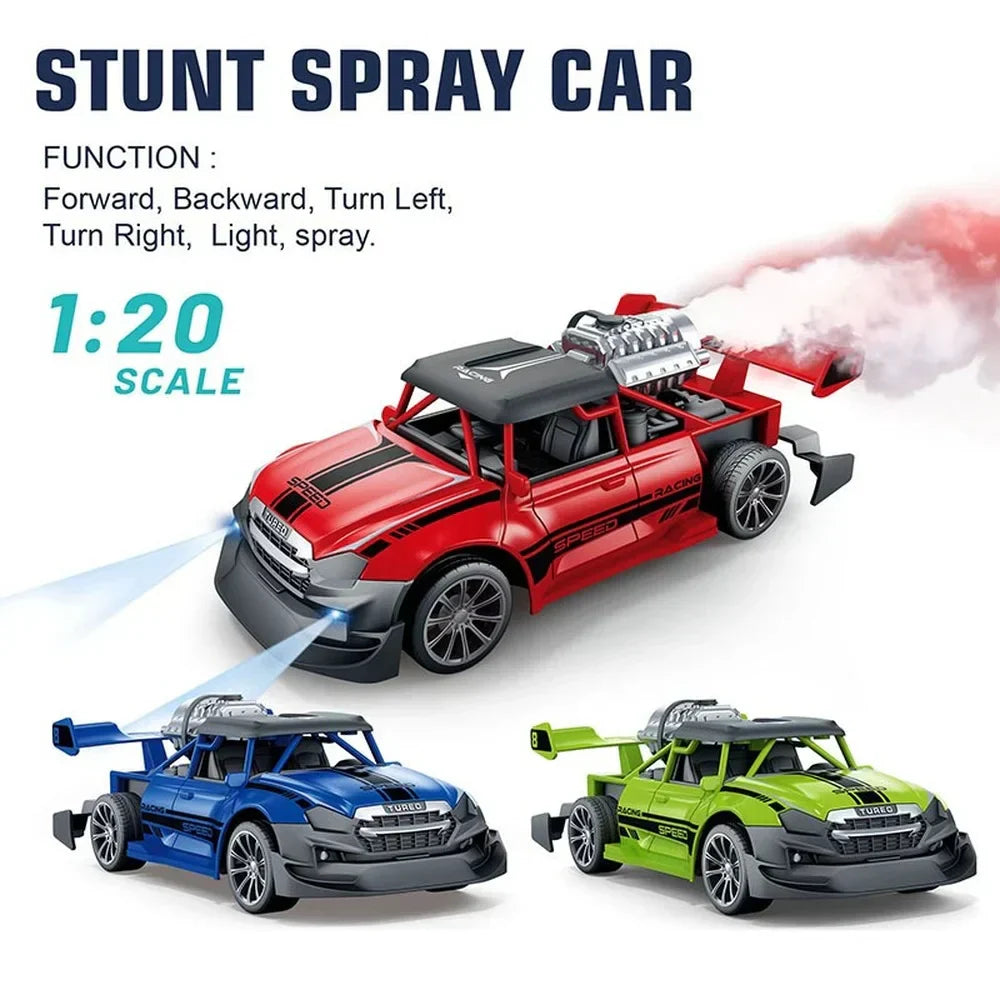 Fast RC Stunt Car with Launcher - Halri