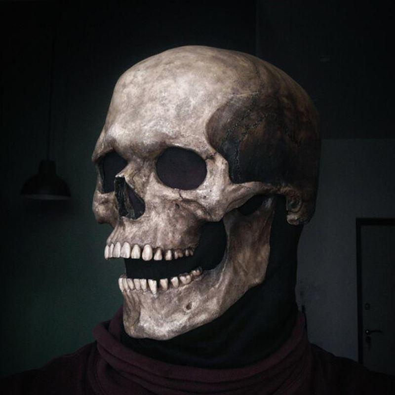 Spooky Skull Face Mask - Halri