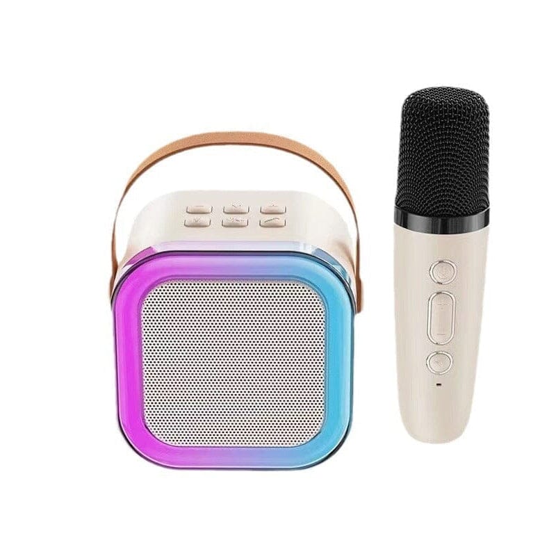 Compact Karaoke System With Bluetooth Mics - Halri