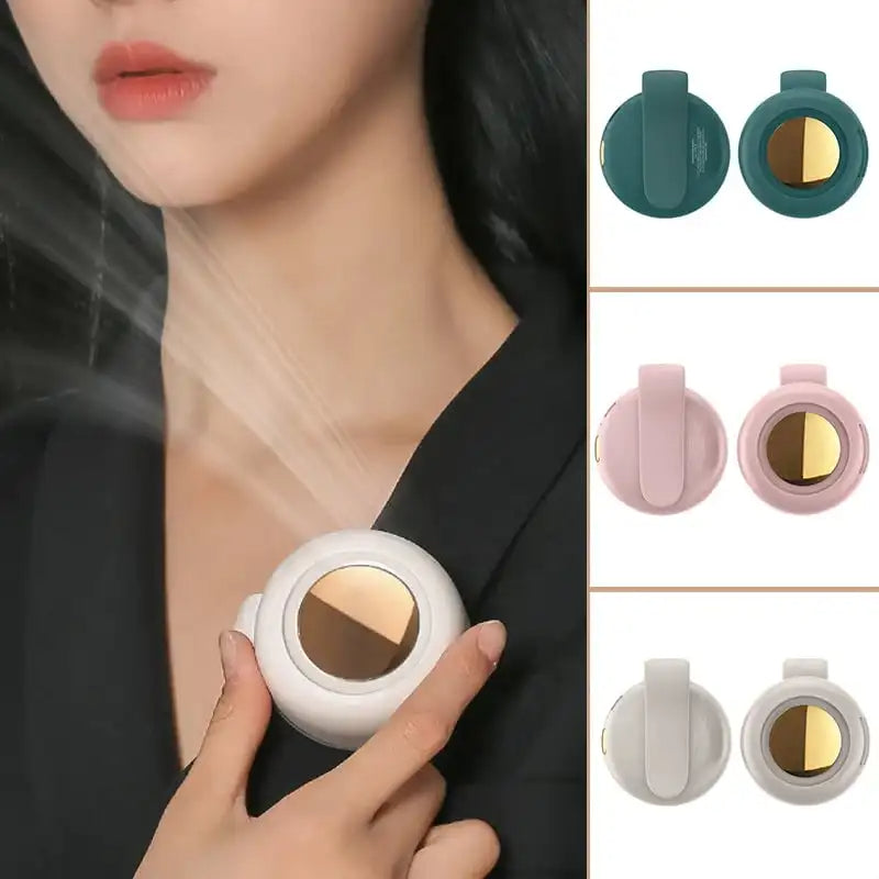 Compact Personal Neck Fan with Slim Handheld Style - Halri