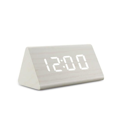 Eco Friendly Bamboo LED Clock