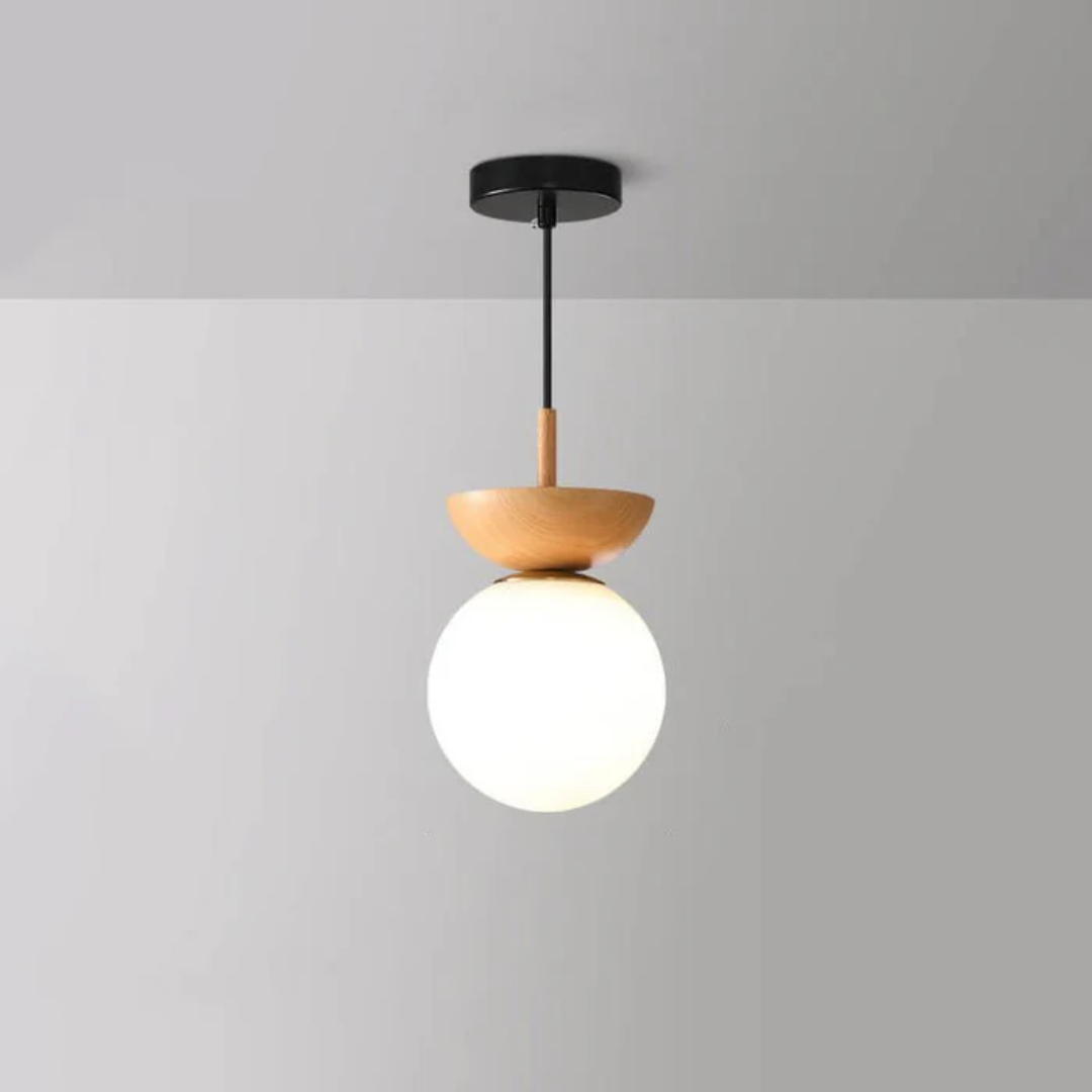 Asian Inspired Hanging Light Pendant - Halri