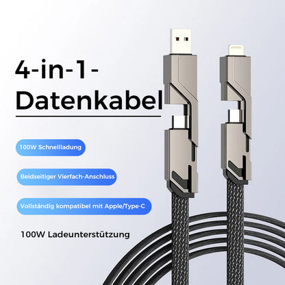 Multi-Function Braided Tangle Free Charging Cord - Halri