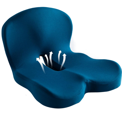 Comfortable Orthopedic Seat Pad for Back Support - Halri