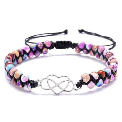 Lovely Grandma Pearl Beaded Bracelet