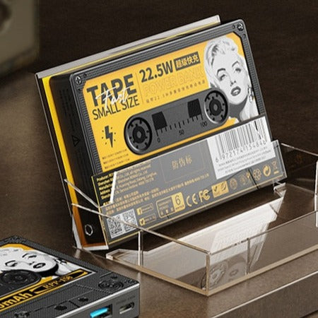 Vintage Cassette Portable Charger - Halri