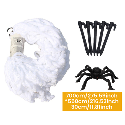 Creepy Spider Web Halloween Decorations