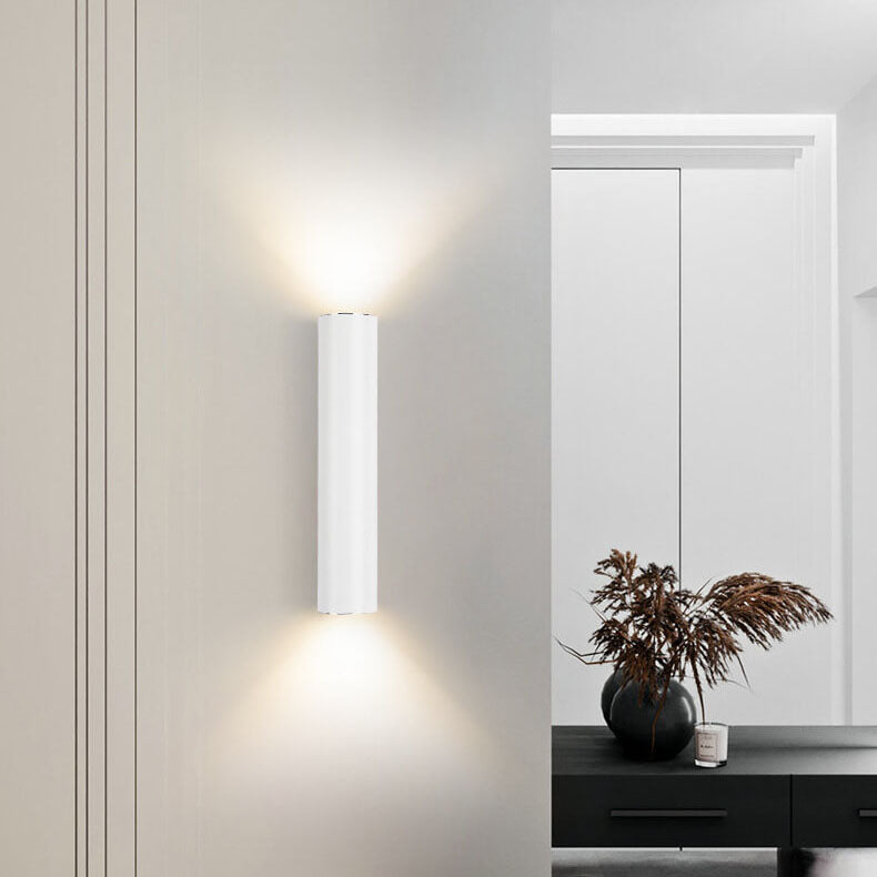 Silver Double Head Wall Light