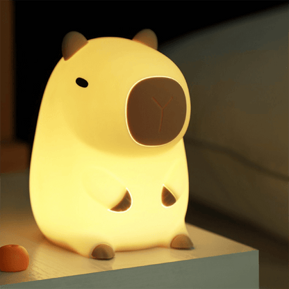Cute Plush Capybara Soft Night Lamp - Halri