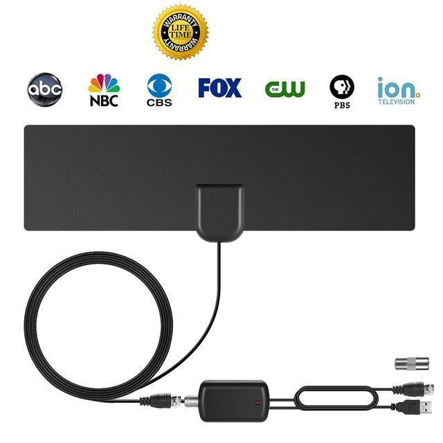 Digital TV Antenna with Built-in Signal Amplifier Booster - Halri