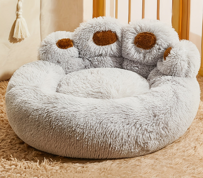 Soft Orthopedic Dog Bed with Bolstered Sides