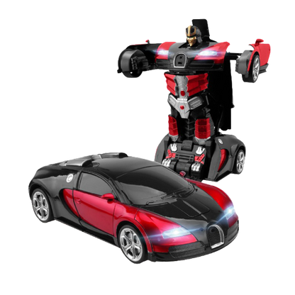Fast Police Transformer RC Toy Car - Halri