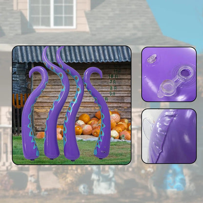 Large Blow Up Octopus Halloween Party Decorations