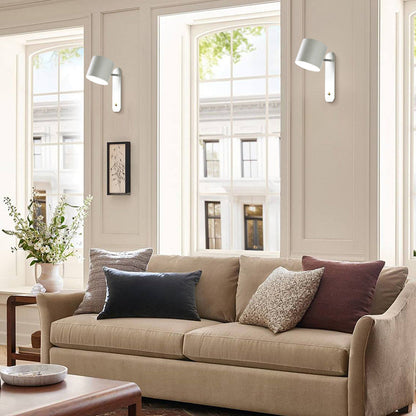 Glarefusion Simple Swivel Wall Sconce