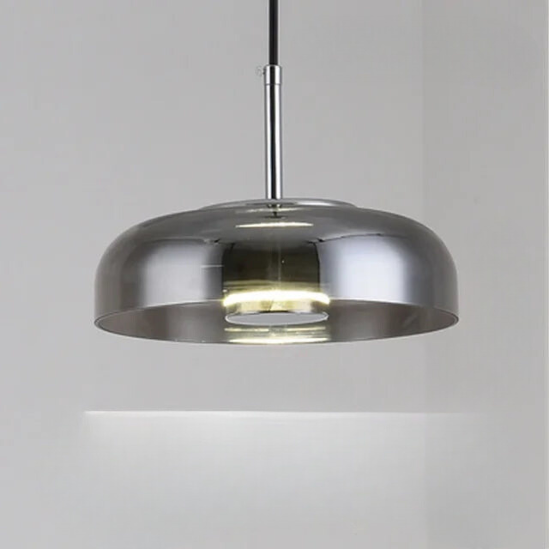 Green LED Pendant Light Fixture