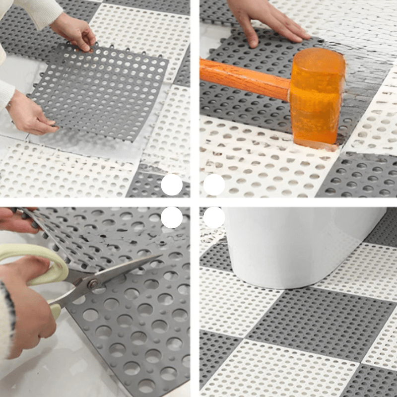 Non-Slip Bathroom Shower Mat | Mildew-Resistant Floor Mat - Halri