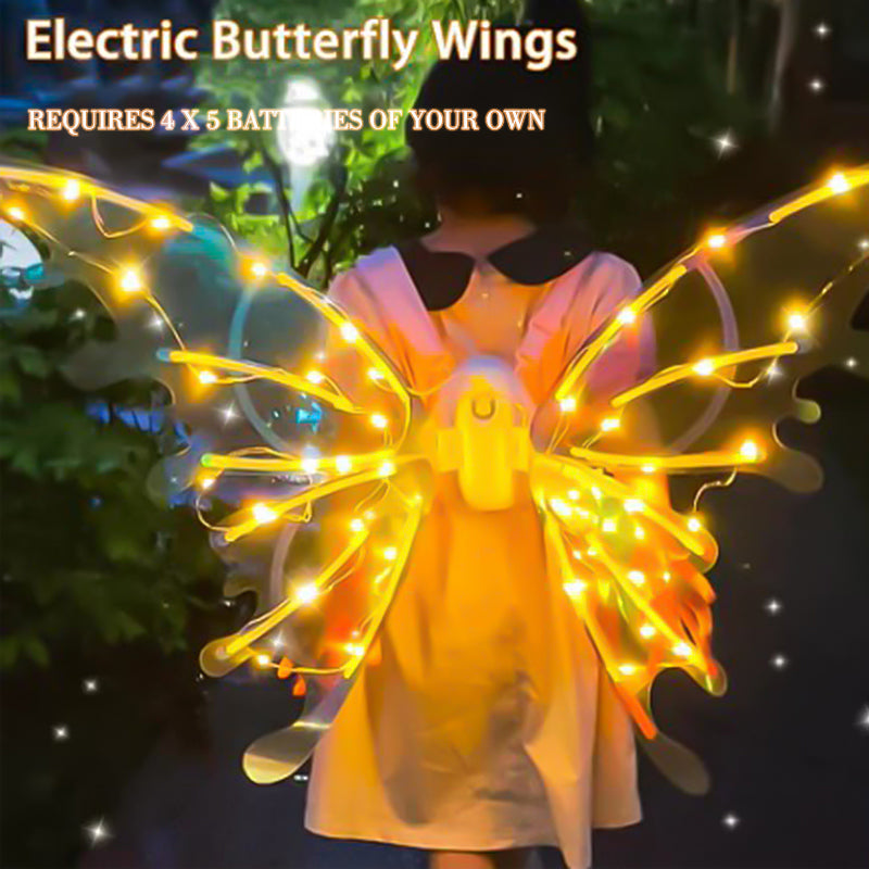 Colorful LED Butterfly Wing Costume Accessory - Halri