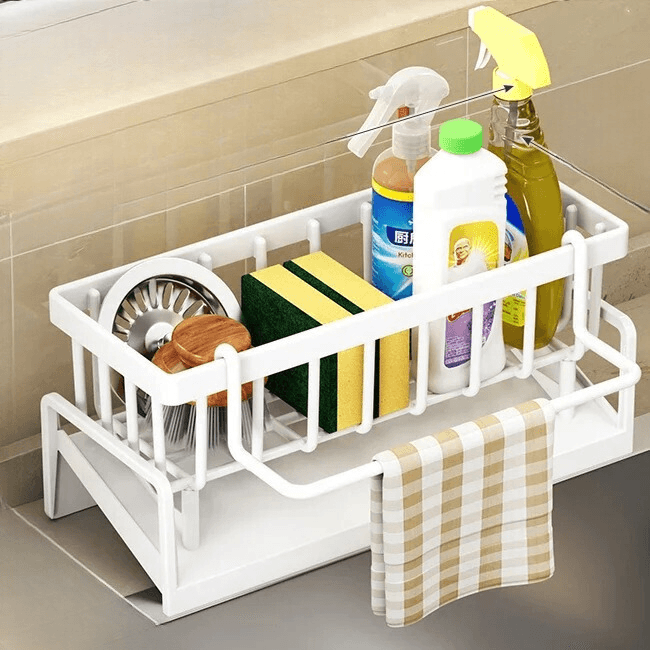 Compact Kitchen Stainless Steel Dish Drying Rack