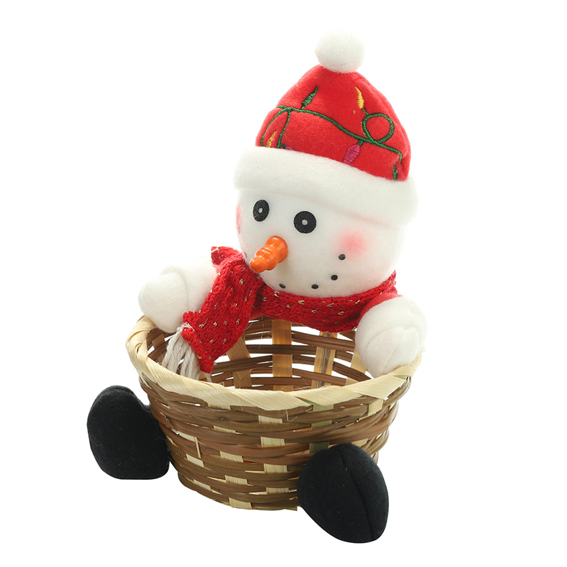 Colorful Holiday Candy Gift Basket