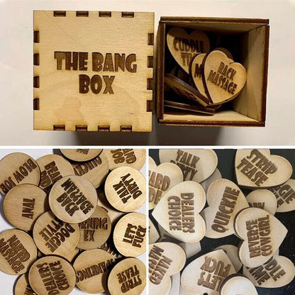 Romantic Game Night Couple Tokens Set