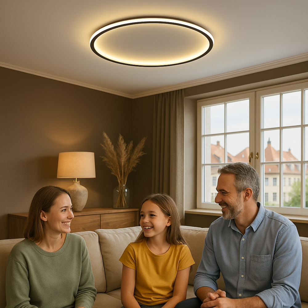 Bright Modern Scandinavian Ceiling Lamp
