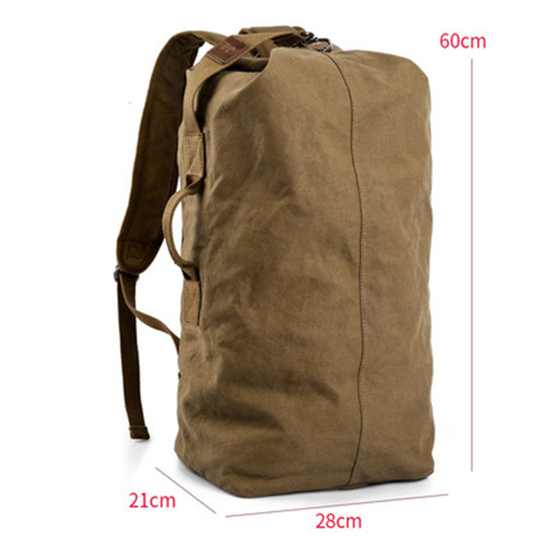 Durable Hiking Canvas Backpack Bag