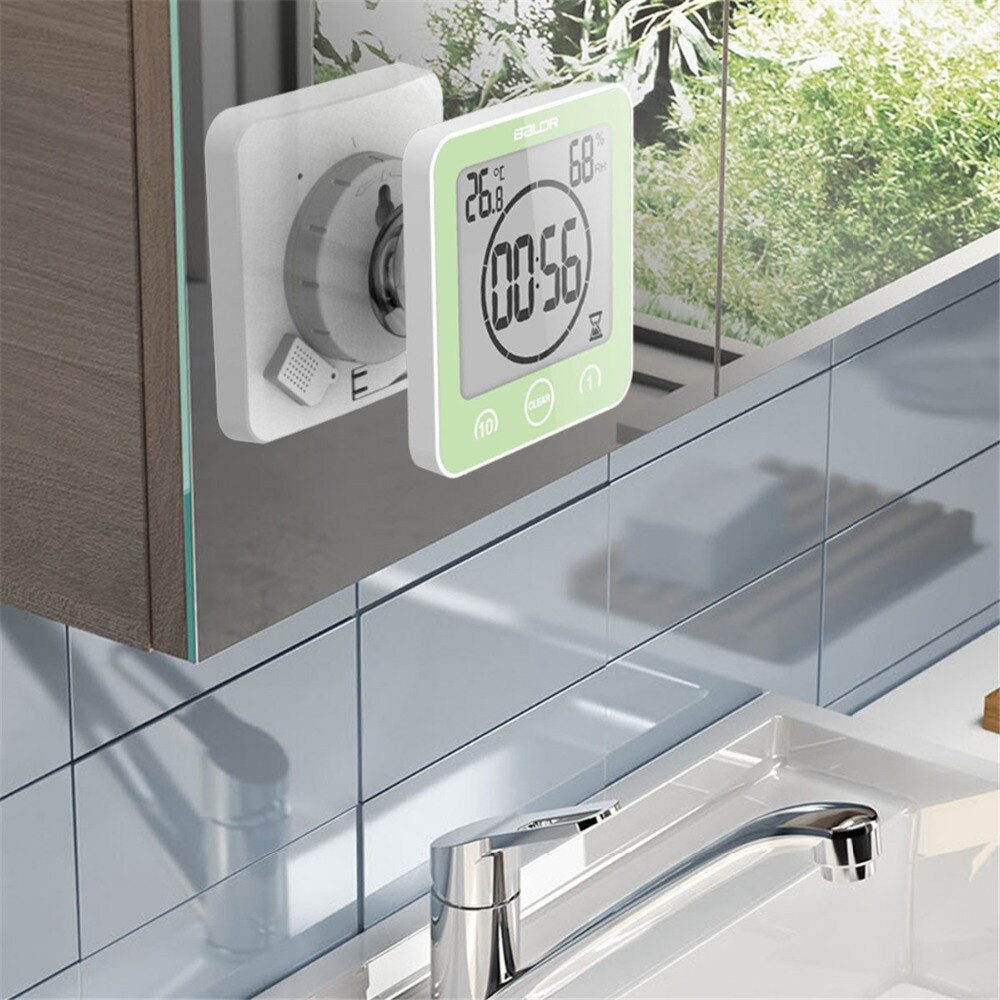 Waterproof Shower Wall Clock
