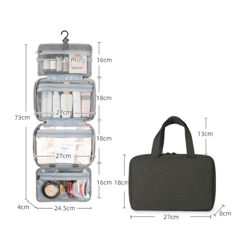 Portable Makeup Storage Hanging Travel Bag